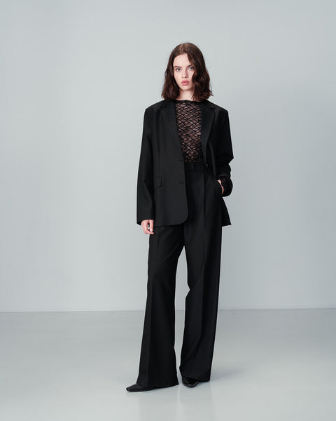 Grace & Mila Nocturne Wide Leg Trouser - Black