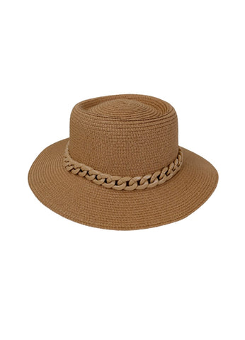 Black Colour Summer Straw Hat