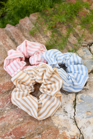 Black Colour BCBarbara Scrunchie - Blue