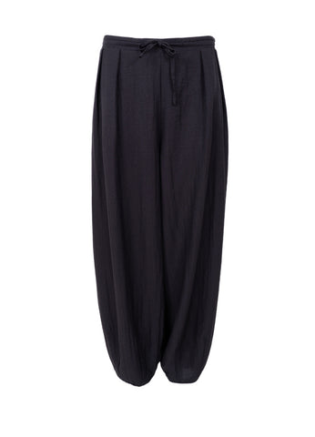 Black Colour BCAbu Balloon Pant - Black
