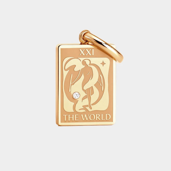 COLURi World Tarot Charm - Gold