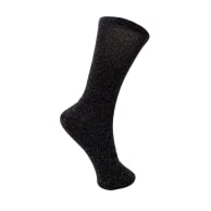 Black Colour BCLurex Sock - Black