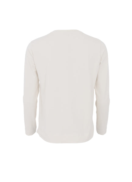 Black Colour BCMay Long Sleeve Tee - White