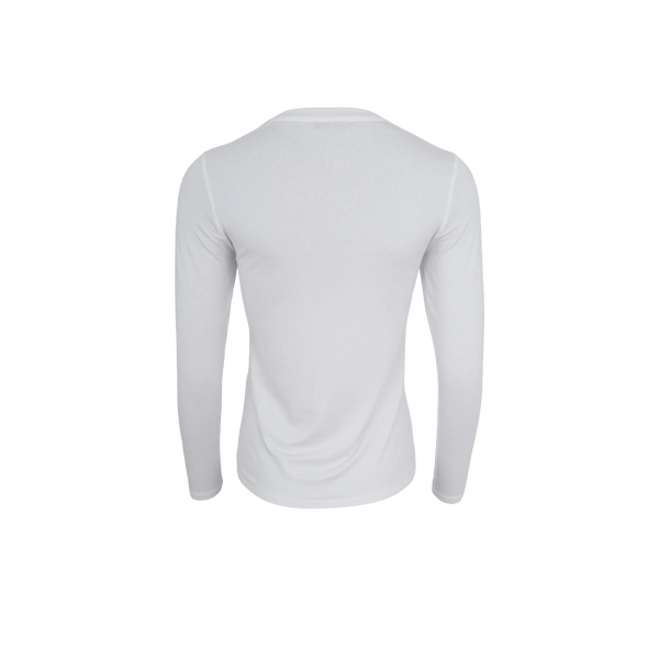 Black Colour Karla Long Sleeve T-Shirt - White