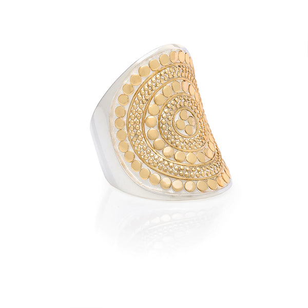 ANNA BECK Classic Saddle Ring - Gold