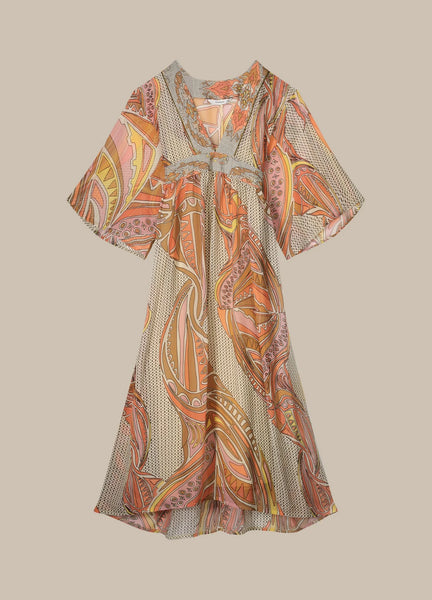 Summum Woman Printed Bohemian Dress