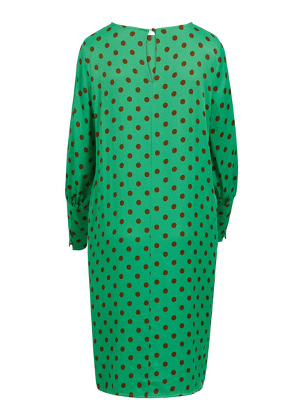 Coster Copenhagen Dot Print Dress - Green