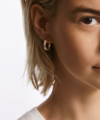 ANNA BECK Classic Hinge Reversible Hoop Earrings - Gold