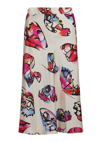 Coster Copenhagen Butterfly Print Skirt