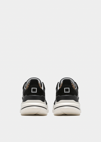 D.A.T.E Sneakers Fuga Nylon - Black