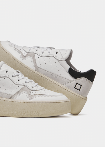 D.A.T.E. Sneakers Step Calf Leather  - White